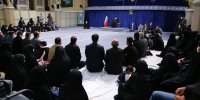 دیدار خانواده شهدای حادثه تروریستی شاهچراغ با رهبر انقلاب