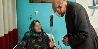 شب یلدای قالیباف در خانه سالمندان