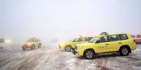 عربستان پیست اسکی روی برف می‌سازد