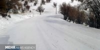 دهدز خوزستان سفید پوش شد