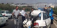 واژگونی خونین پراید در غرب تهران/ دختر 18 ساله در دم جان باخت