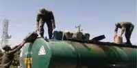 محموله سوخت قاچاق در سراوان لو رفت