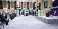 دیدار کارآفرینان، تولیدکنندگان و دانش بنیان‌ها با رهبر انقلاب