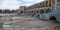 خروجی سد زاینده‌رود با رعایت دِبی پایه رودخانه کاهش یافت