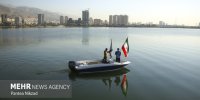 سازه موقت مقبره‌الشهدای دریاچه چیتگر به بهره‌برداری می‌رسد