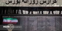 ریزش ۷۵ درصدی نمادهای بورس در معاملات سه شنبه + نقشه بازار