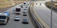 ترافیک نیمه‌سنگین در برخی مقاطع محور چالوس