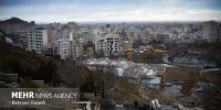 وقوع باد شدید و بارش برف و باران در برخی از نقاط کشور