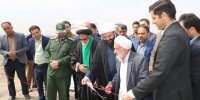 افتتاح پروژه بزرگ آبخیزداری روستای کسرینه شهرستان کاشمر