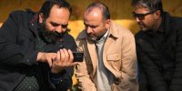 بازدید جمعی از مدیران سیما از پشت صحنه سریال هادی