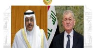 رایزنی رئیس جمهور عراق با نخست وزیر کویت