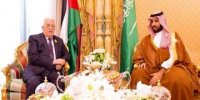 دیدار تاریخی محمود عباس با ولیعهد سعودی