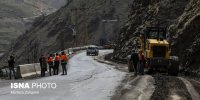 اعمال محدودیت تردد در محور چالوس
