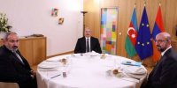 رایزنی روسای جمهور ارمنستان و آذربایجان در بروکسل