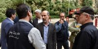 بازدید وزیر نیرو از محور سیل‌زده چالوس+عکس