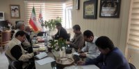 دیدار و گفتگوی ریاست مجتمع آموزش عالی فنی و مهندسی اسفراین با مدیر عامل مجتمع صنعتی اسفراین