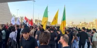 واکنش به قرآن سوزی در سوئد/ عراقی ها به خیابان ریختند+تصاویر