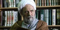 تشییع پر حاشیه پیکر آیت‌الله صانعی/ پیکر به تهران بازگردانده شد!