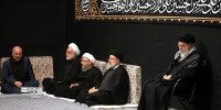 اولین شب عزاداری اباعبدالله الحسین(ع) با حضور رهبر انقلاب