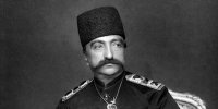 عکسی دسته جمعی زنها، غلامان و خواجه ها مربوط اندرونی ناصرالدین شاه