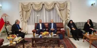 حضور  امیرعبداللهیان در سفارت ایران در ریاض