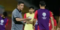 شاگردان قلعه‌نویی در حضور خانواده‌های ایرانی گلزنی به قرقیزستان را تمرین کردند