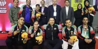 قهرمانی تیم ملی پاراکاراته ایران در آسیا