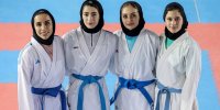 بانوان کاراته ایران نایب قهرمان آسیا شدند