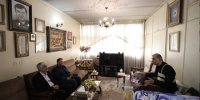 کیومرث هاشمی به عیادت علی مرادی و امیر عفراتی رفت