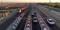 بارش باران و تردد روان در محور فیروزکوه