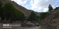 تداوم عملیات بازگشایی محور چالوس