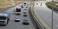 ترافیک سنگین در آزاد راه قزوین- کرج/ محور چالوس مسدود است