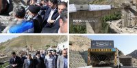 افتتاح مسیر رفت قطعه ۲ آزادراه تهران-شمال/کلنگ زنی فاز سوم پروژه