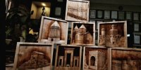 نمایش ۸ اثر از آثار هنرمندان منبت کار در موزه پکن