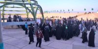 نمایش خیابانی نقل سه شهید در شلمچه اجرا شد