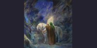 نقاشی تازه حسن روح‌الامین از ازدواج حضرت علی(ع) و حضرت فاطمه(س)