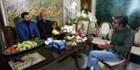 مدیرکل هنرهای تجسمی با خانواده زنده‌یاد حسین کاشیان دیدار کرد