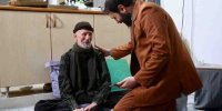 دیدار مدیرکل هنرهای تجسمی با حسین نوری هنرمند جانباز