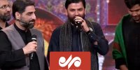 همخوانی جالب سیدمجید بنی فاطمه با مداح پاکستانی در برنامه معلی
