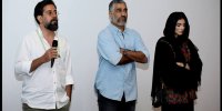 پژمان جمشیدی در شب تولدش با مردم به تماشای بی‌مادر نشست