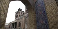 درهای جنوبی عمارت بادگیر کاخ گلستان برای نوروز ۱۴۰۲ بازگشایی شد