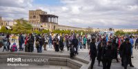بیش از ۹ میلیون گردشگر ایام نوروز وارد استان اصفهان شدند