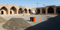 عملیات مرمت بنای تاریخی رباط فیض آباد خراسان رضوی آغاز شد
