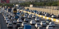 ترافیک نیمه سنگین در محور چالوس و هراز