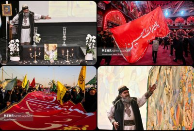 هفته‌ای تحت تأثیر هنرهای اربعینی؛ یادبود نقاش قهوه‌خانه‌ای برگزار شد