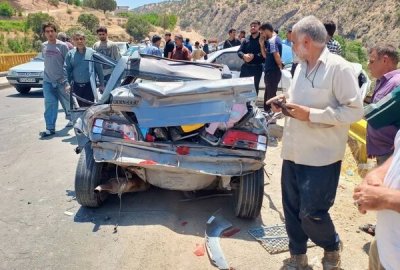 تصادف ۱۲ خودرو با ۱۹ مصدوم + ویدئو | ناگهان تریلی وارد شد و... | علت حادثه در دست بررسی است