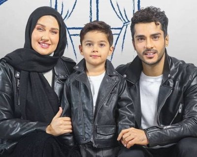 عکس | قابی دیدنی از ساعد سهیلی در کنار همسر خارجی و پسرش