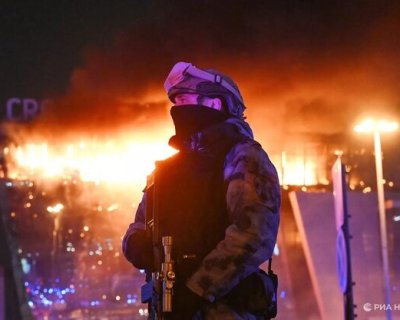 عکس | تصویری از مراحل دستگیری دومین تروریست حمله شب گذشته در مسکو