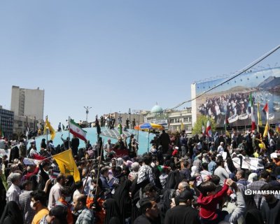 تصاویر پرشور مراسم راهپیمایی روز جهانی قدس در تهران - ۴
