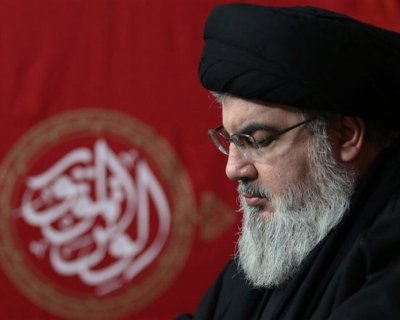 تصاویر تابوت شهید سید حسن نصرالله در حال آماده‌سازی